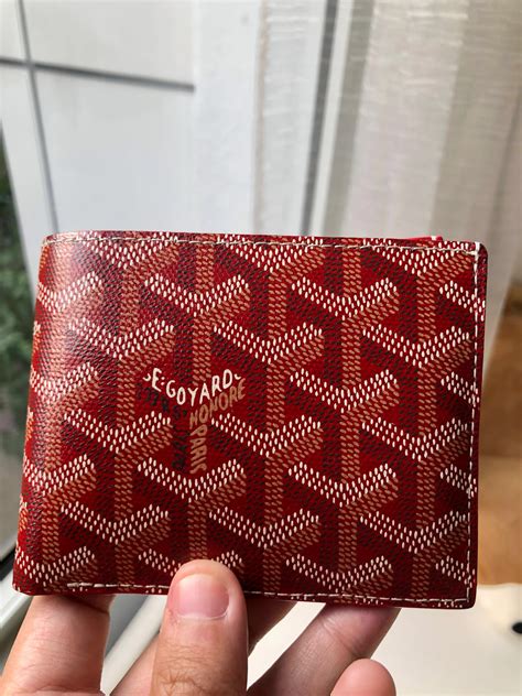 goyard men's wallet|Goyard wallet price list.